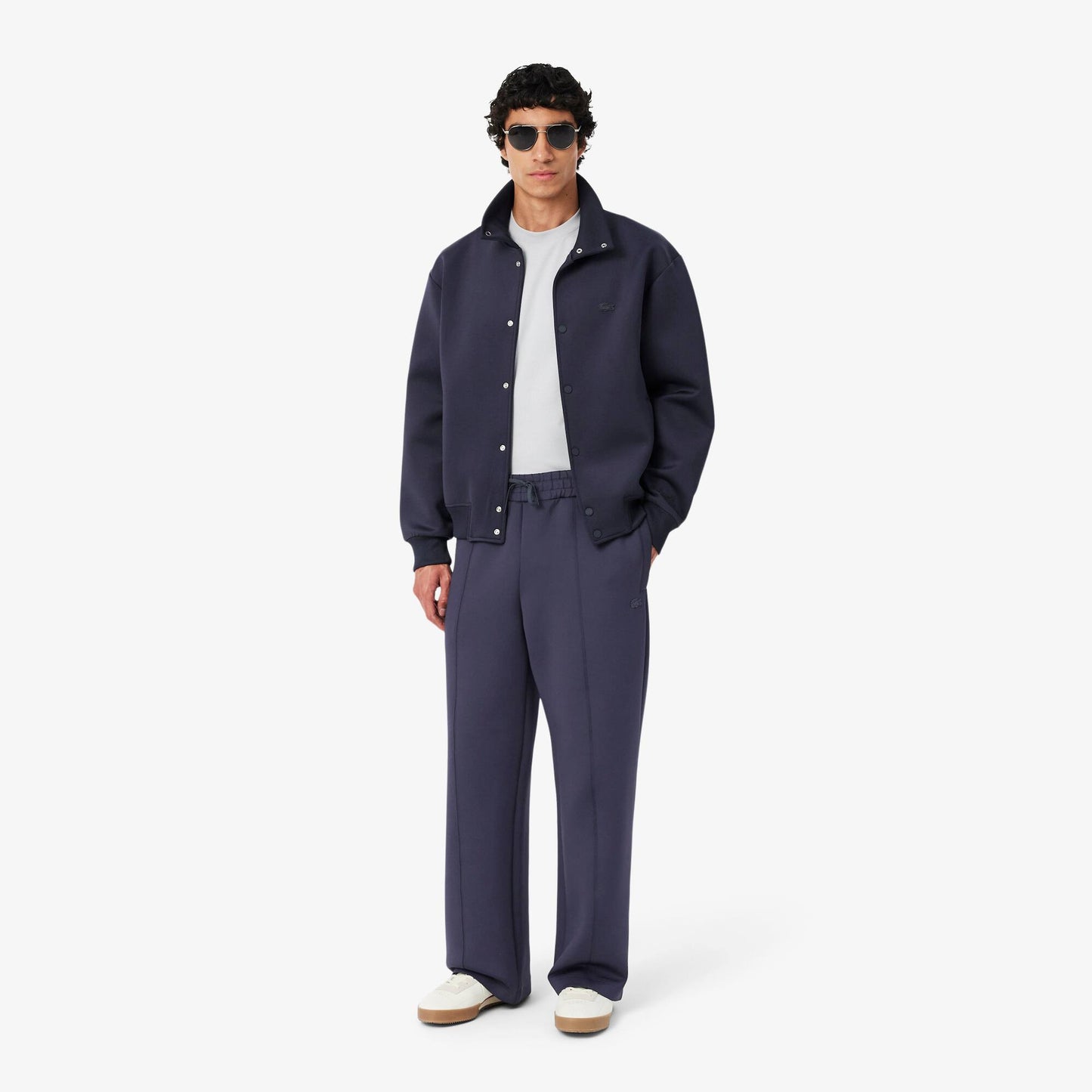 Pantalon de jogging brodé ample