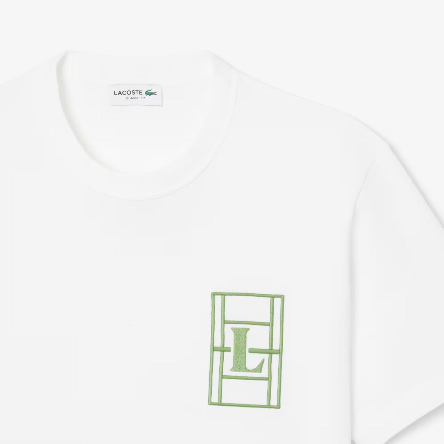 T-shirt en jersey épais brodé