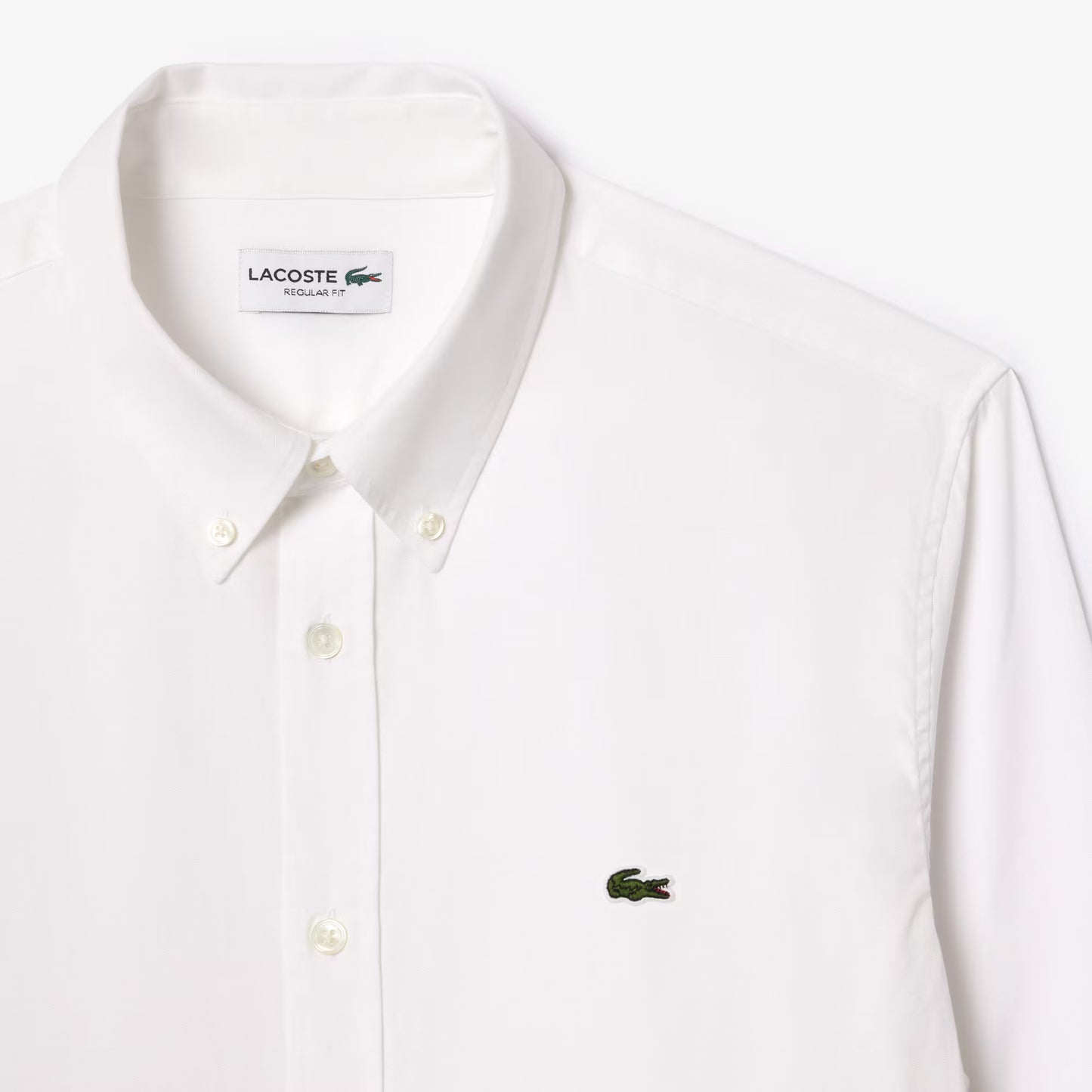 Chemise en coton coupe droite