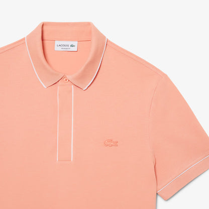Polo en piqué stretch Paris coupe droite 2