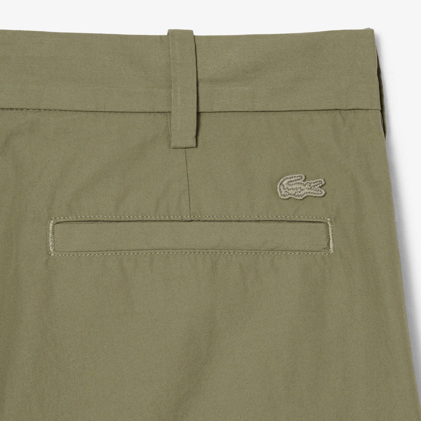 Pantalon chino en twill de coton à coupe droite