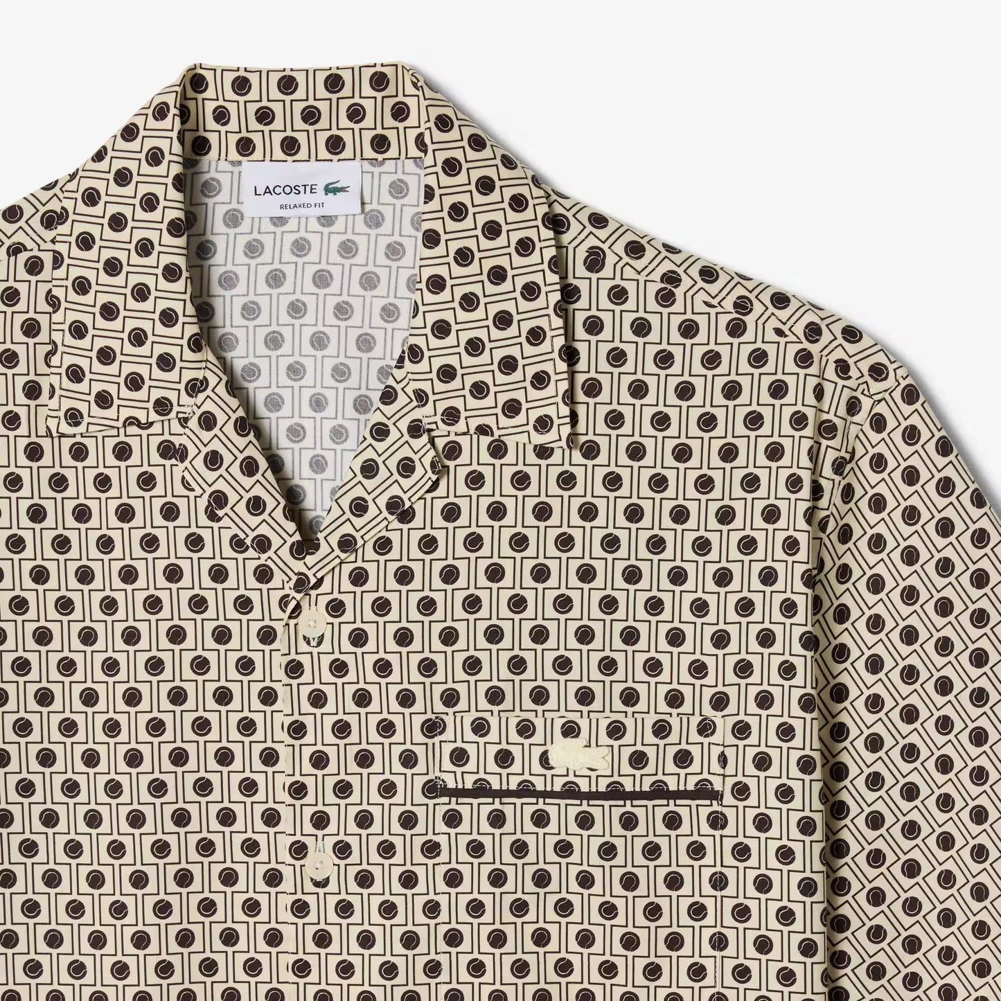 Chemise à manches courtes coupe décontractée