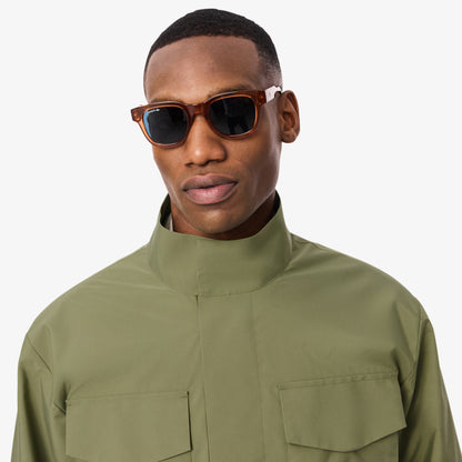 Veste coupe-vent mi-longue déperlante
