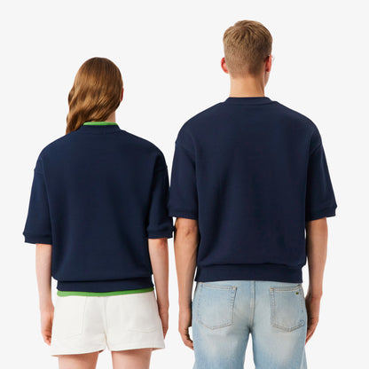 Sweat-shirt décontracté à manches courtes