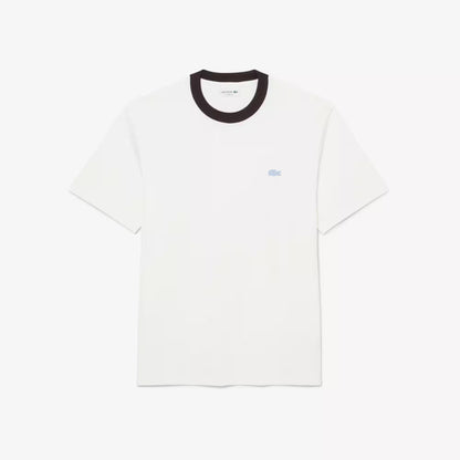 T-shirt en coton color-block coupe classique