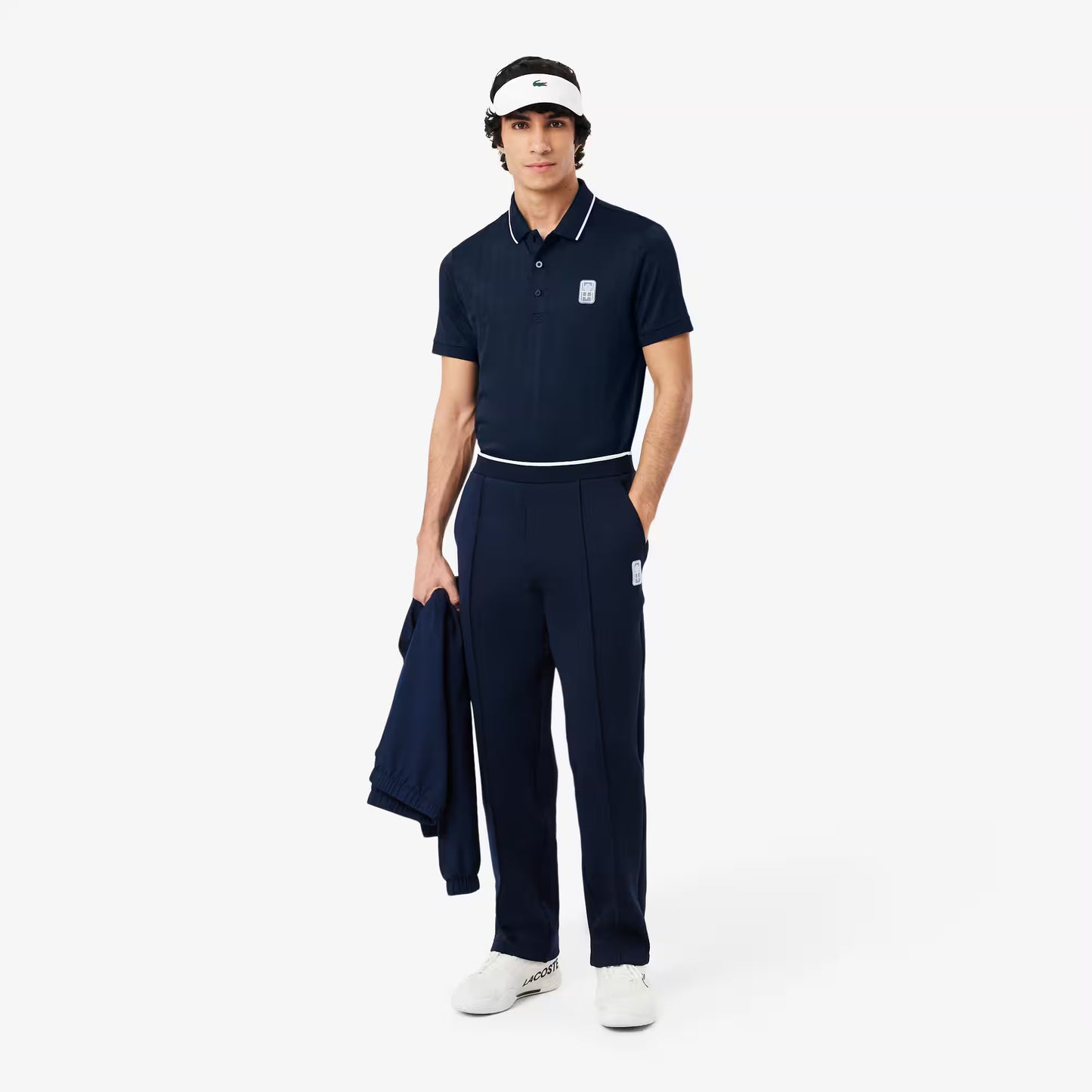 Polo en maille piquée stretch et ultra-sèche Heritage Tennis