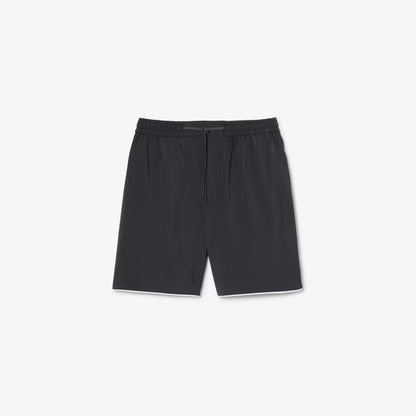 Short en laine mélangée coupe décontractée
