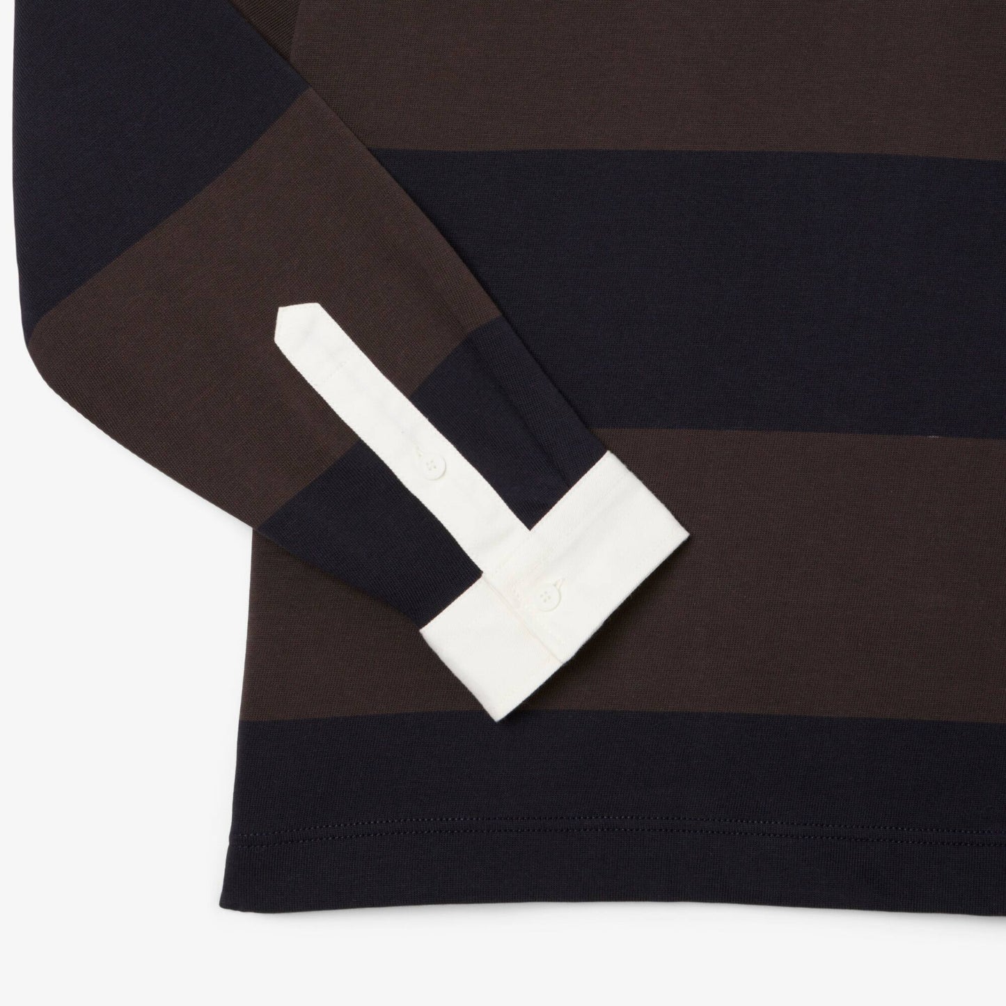 Polo de rugby rayé à coupe décontractée