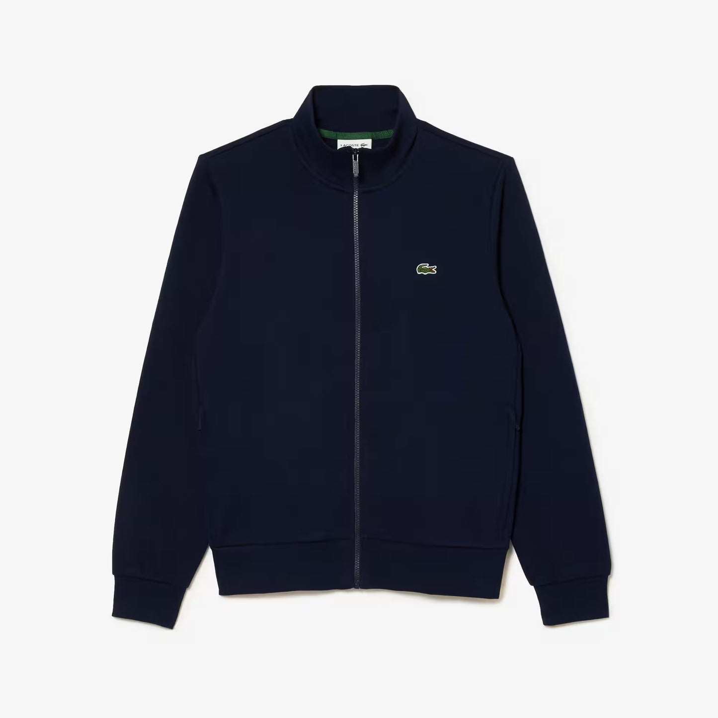 Sweat molletonné col montant zippé