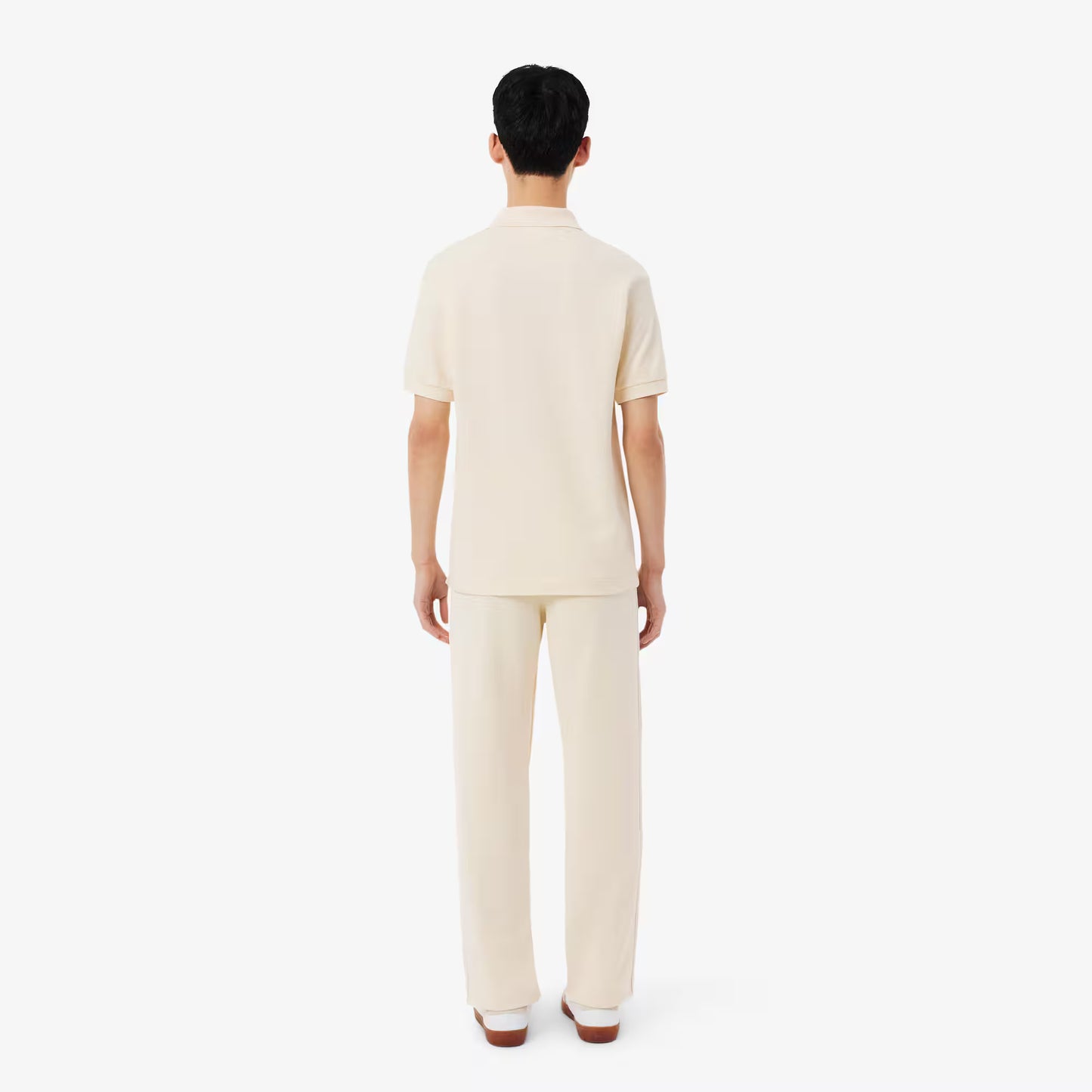 Pantalon de jogging piqué avec bande contrastante