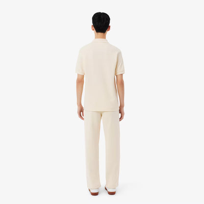 Pantalon de jogging piqué avec bande contrastante