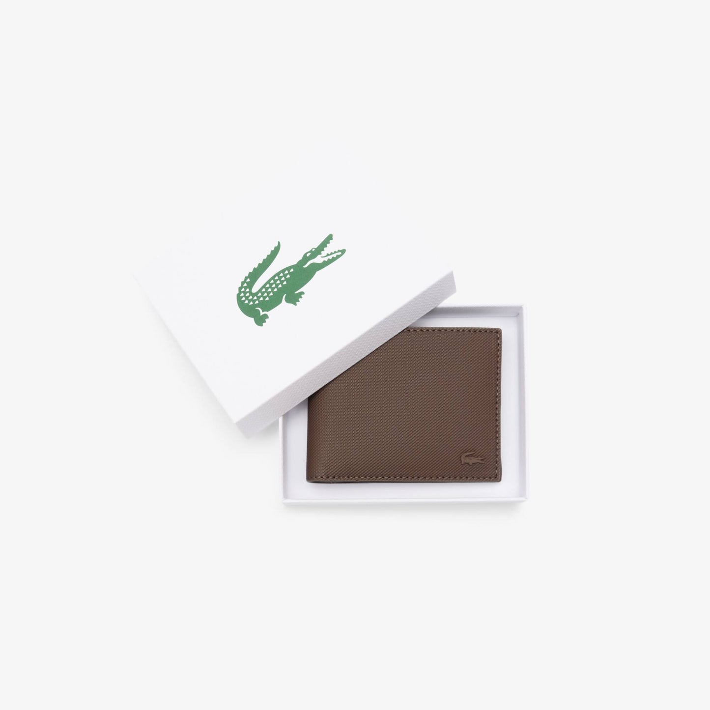 Petit portefeuille classique piqué pour homme
