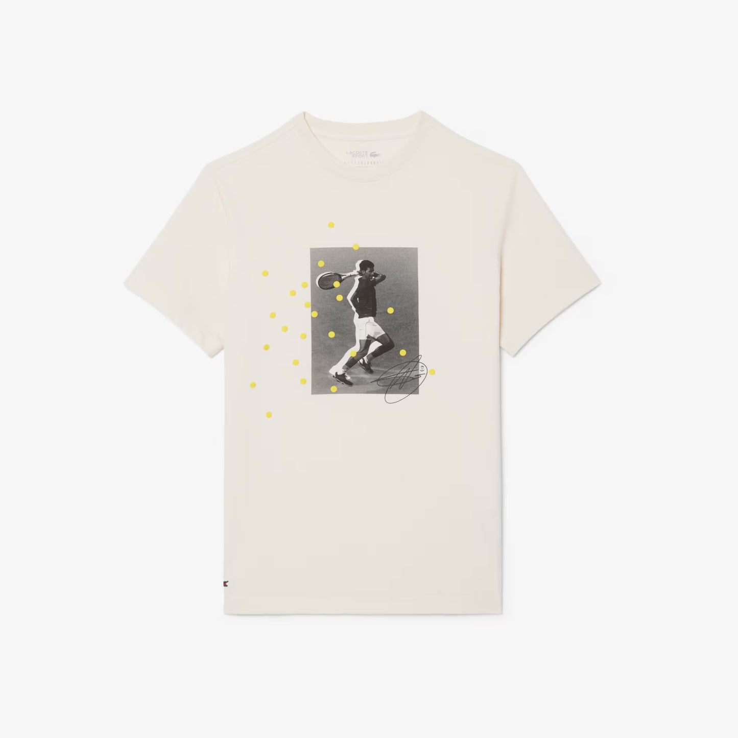 T-shirt graphique Lacoste Tennis x Novak Djokovic