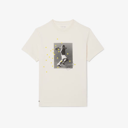 T-shirt graphique Lacoste Tennis x Novak Djokovic