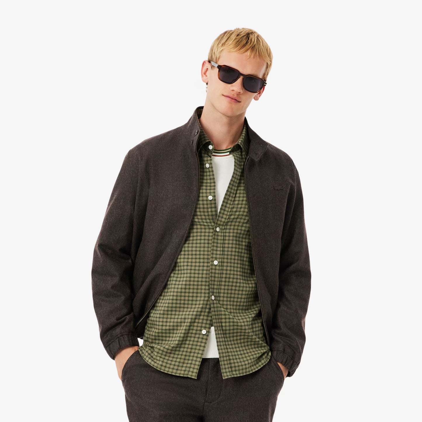 Blouson Harrington en laine