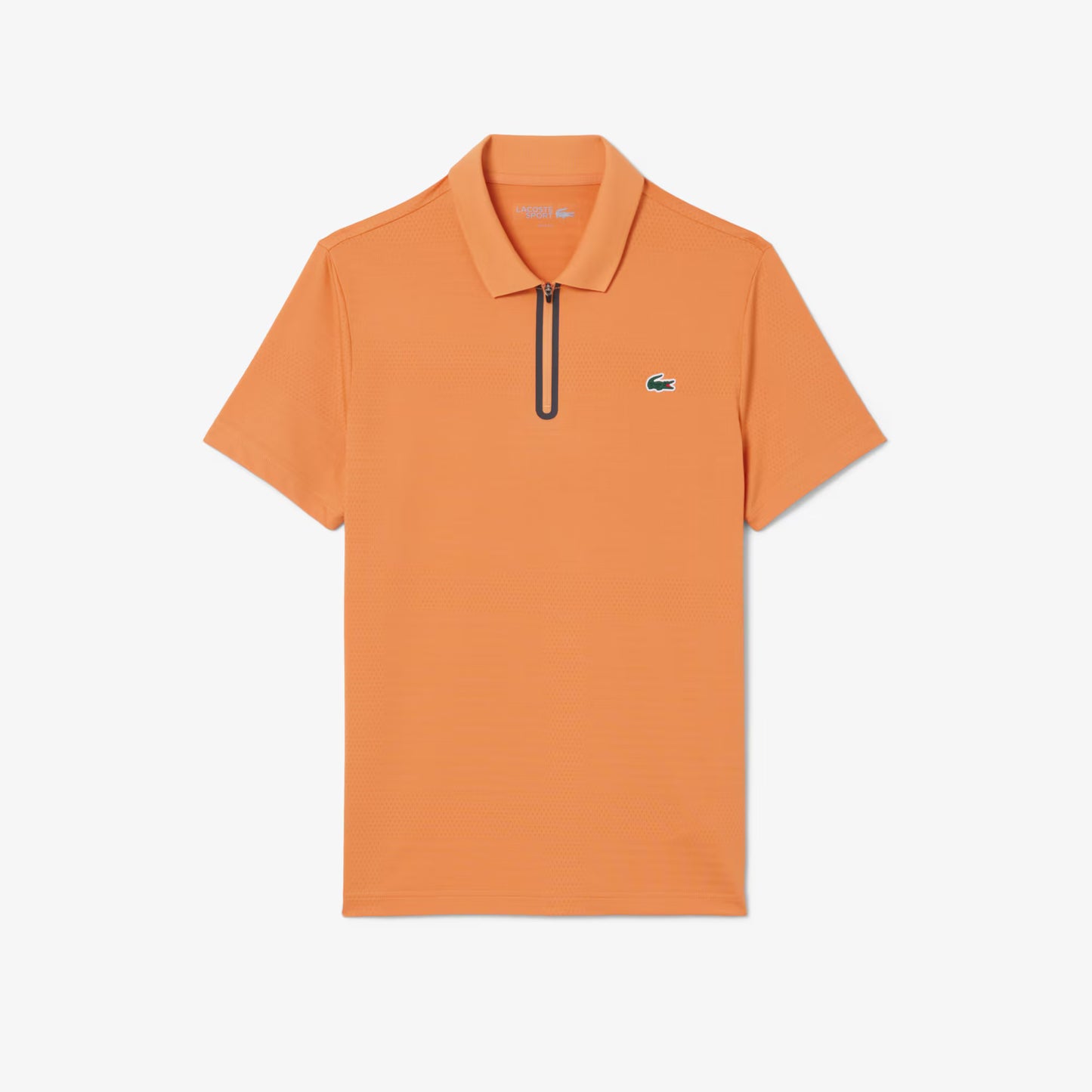 Polo de tennis en jacquard stretch ultra-respirant