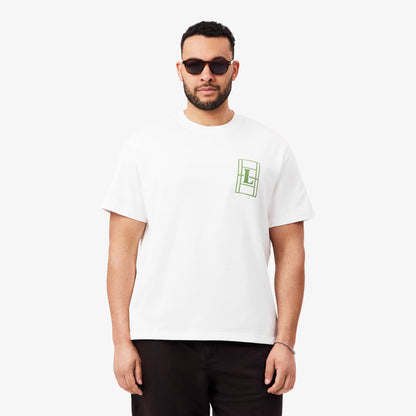 T-shirt en jersey épais brodé