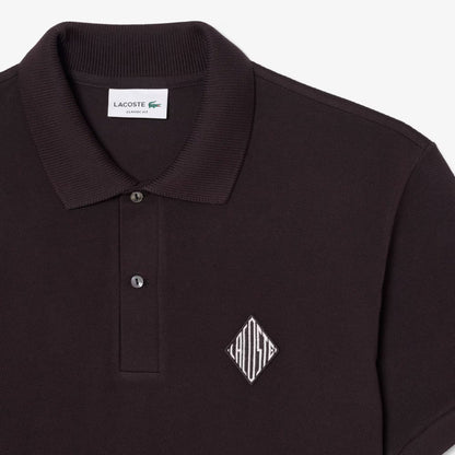 Polo en piqué coupe classique avec badge