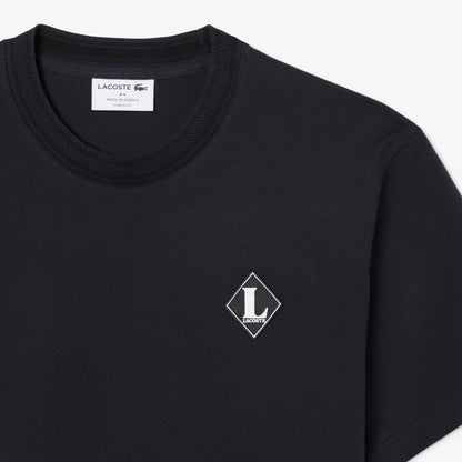 T-shirt avec badge "Fabriqué en France"