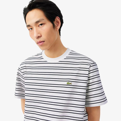 T-shirt en coton rayé